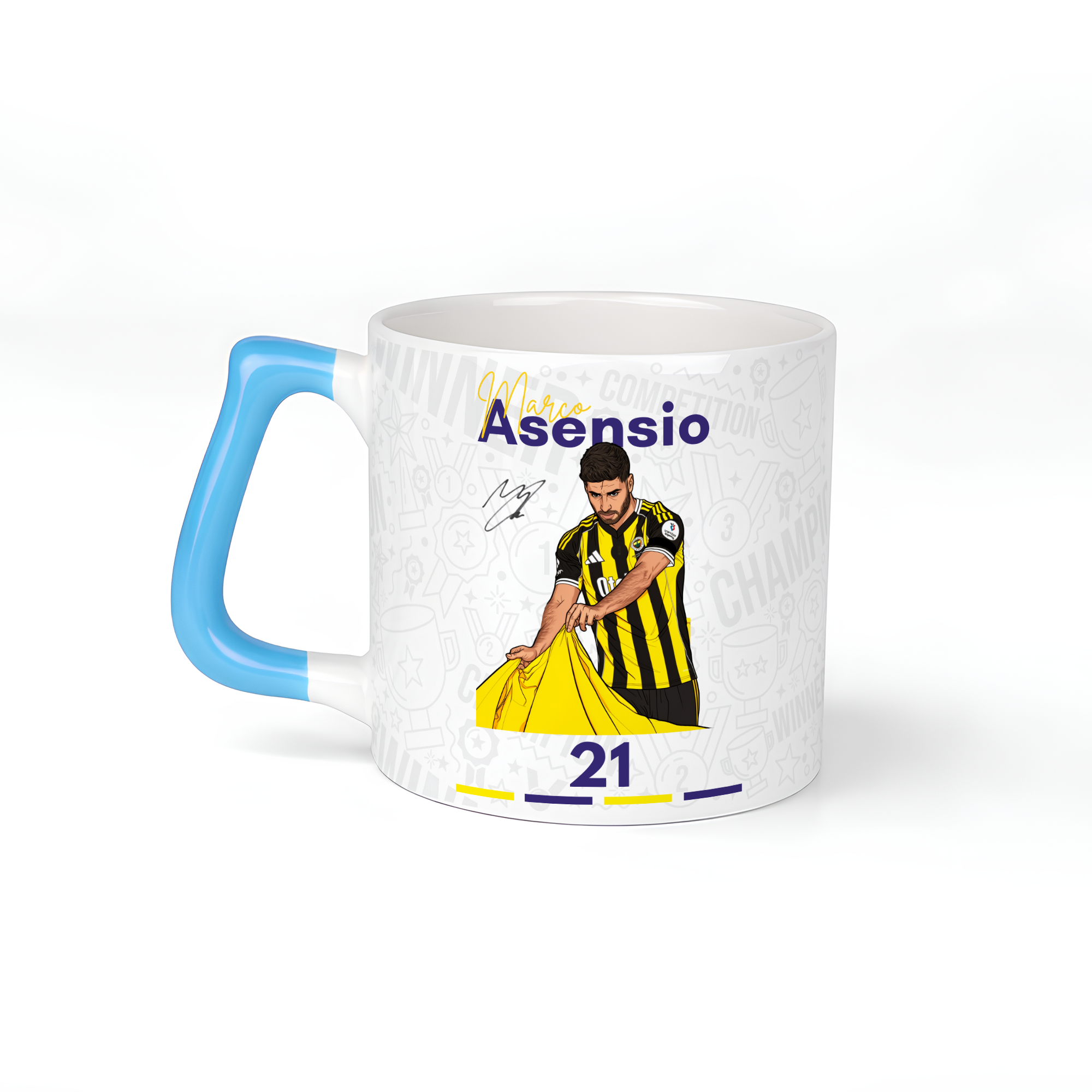 Asensio Dijital İmzalı Tasarım Kupa