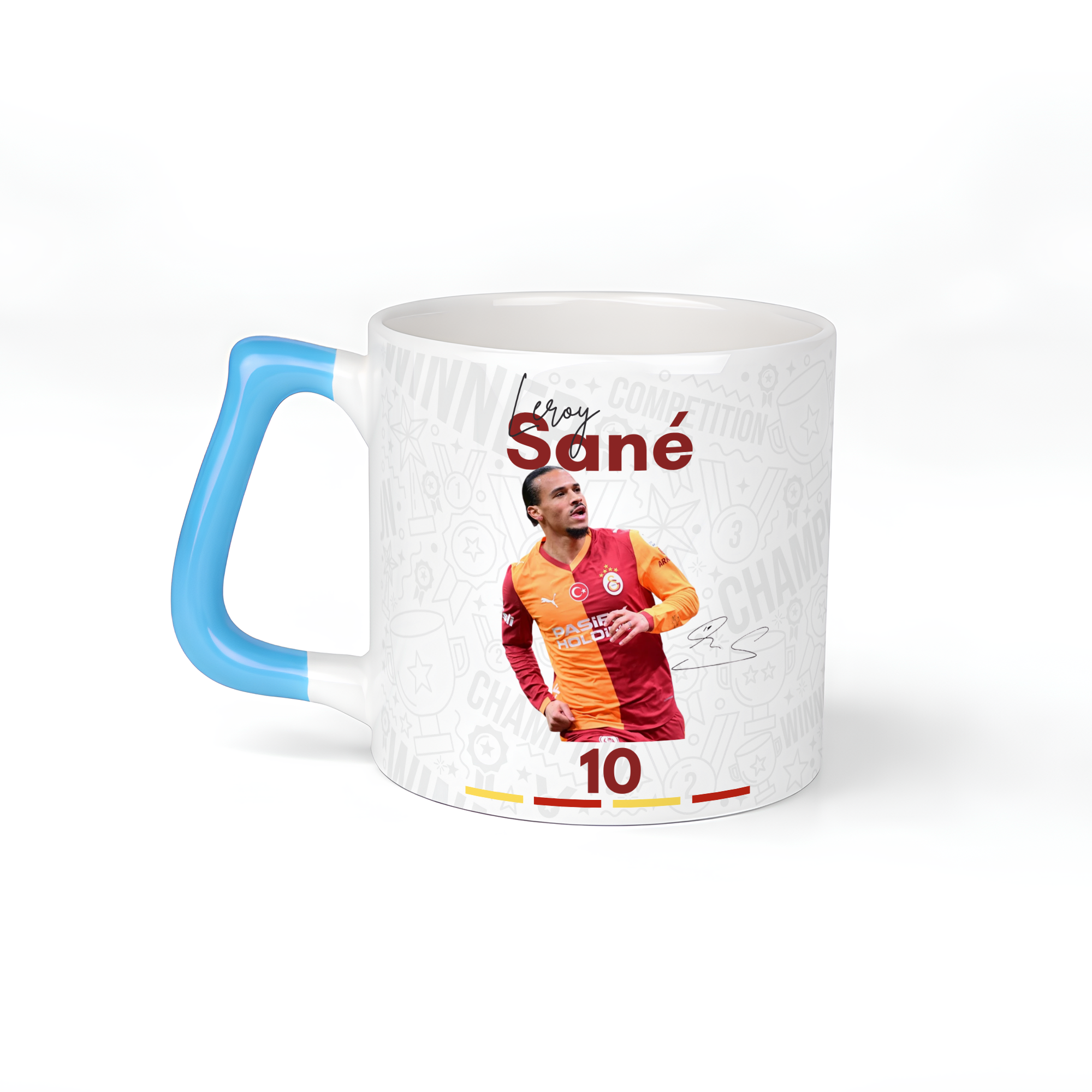 Leroy Sane Dijital İmzalı Tasarım Kupa