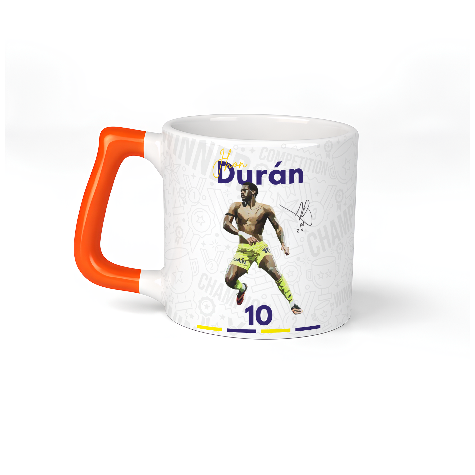 Jhon Duran Dijital İmzalı Tasarım Kupa