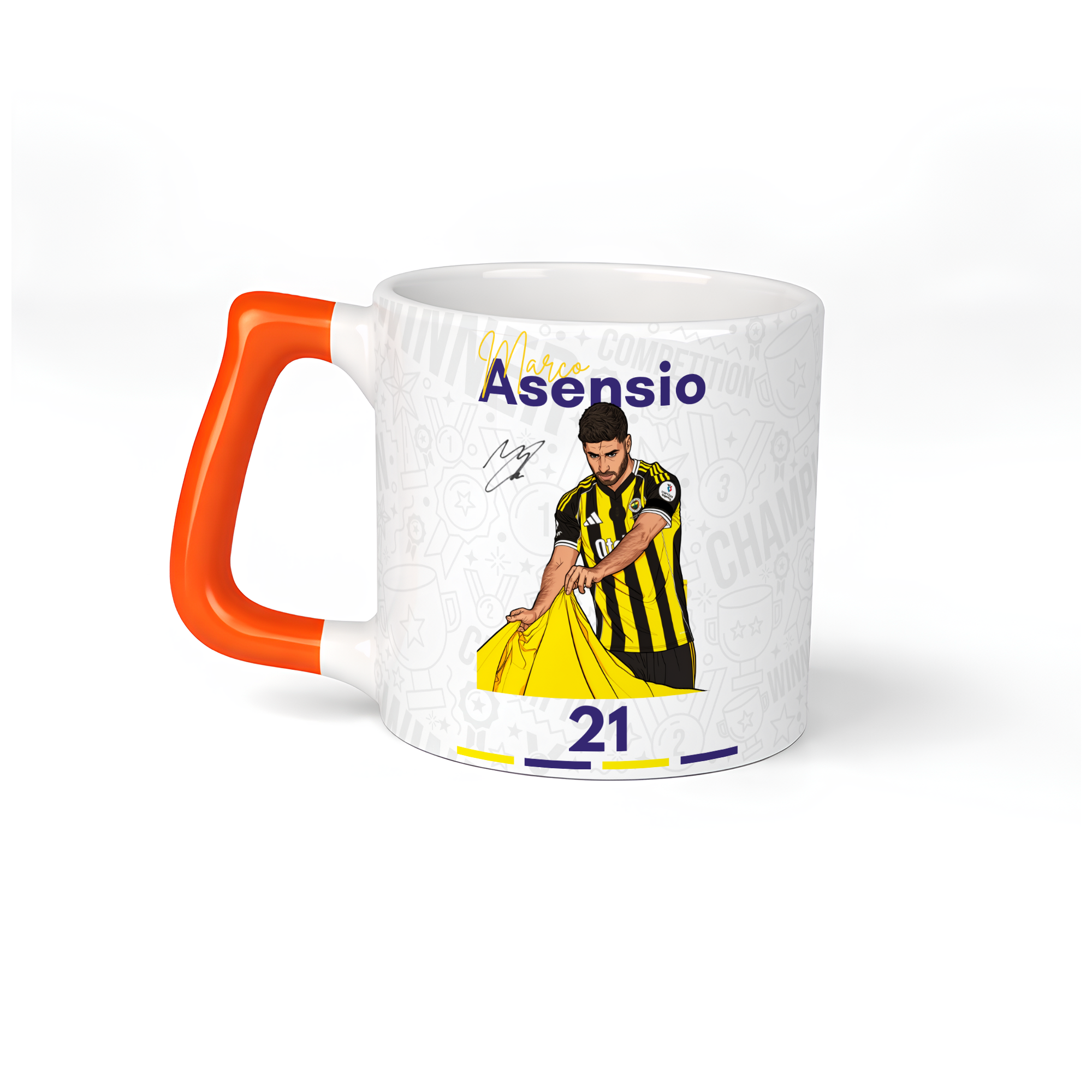 Asensio Dijital İmzalı Tasarım Kupa