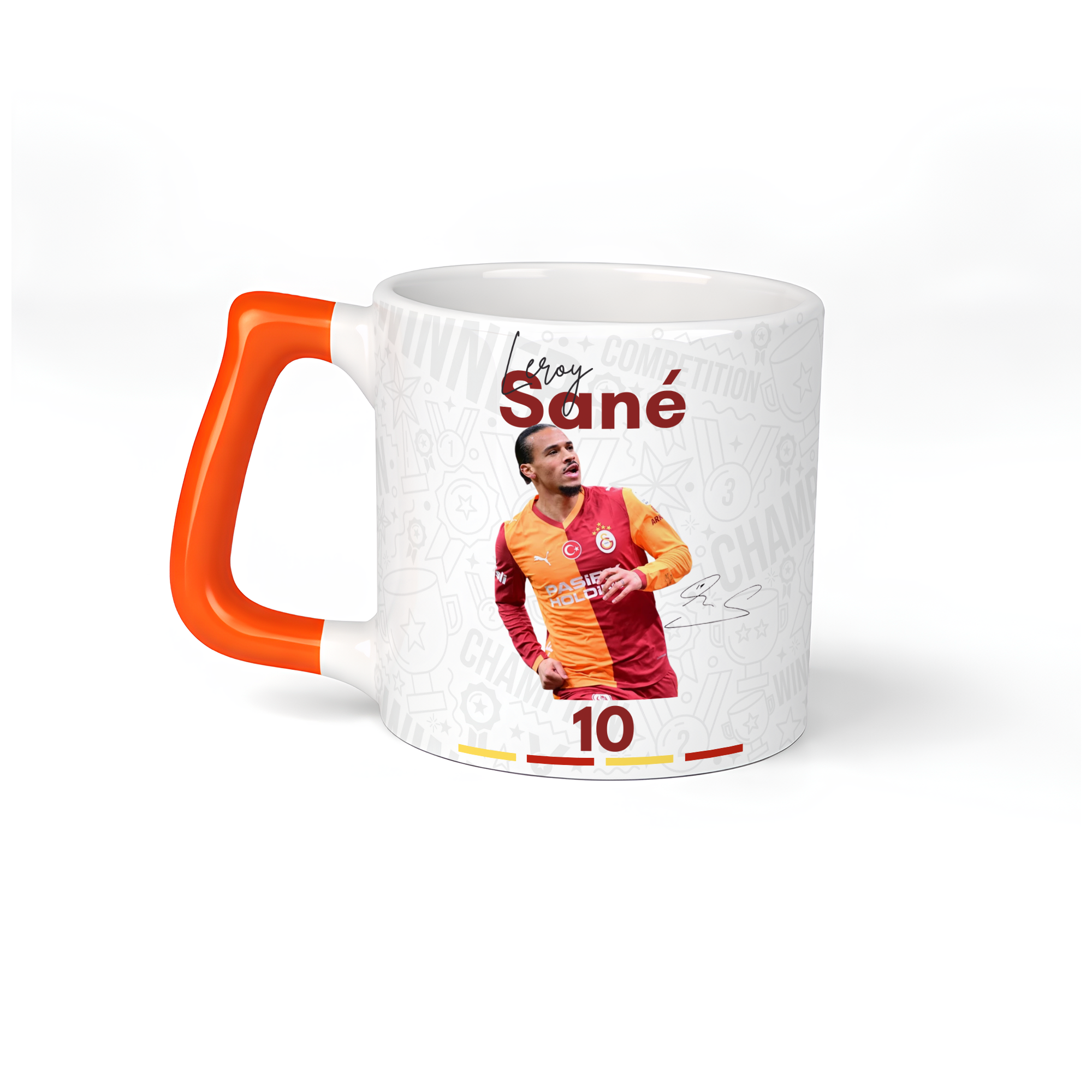 Leroy Sane Dijital İmzalı Tasarım Kupa