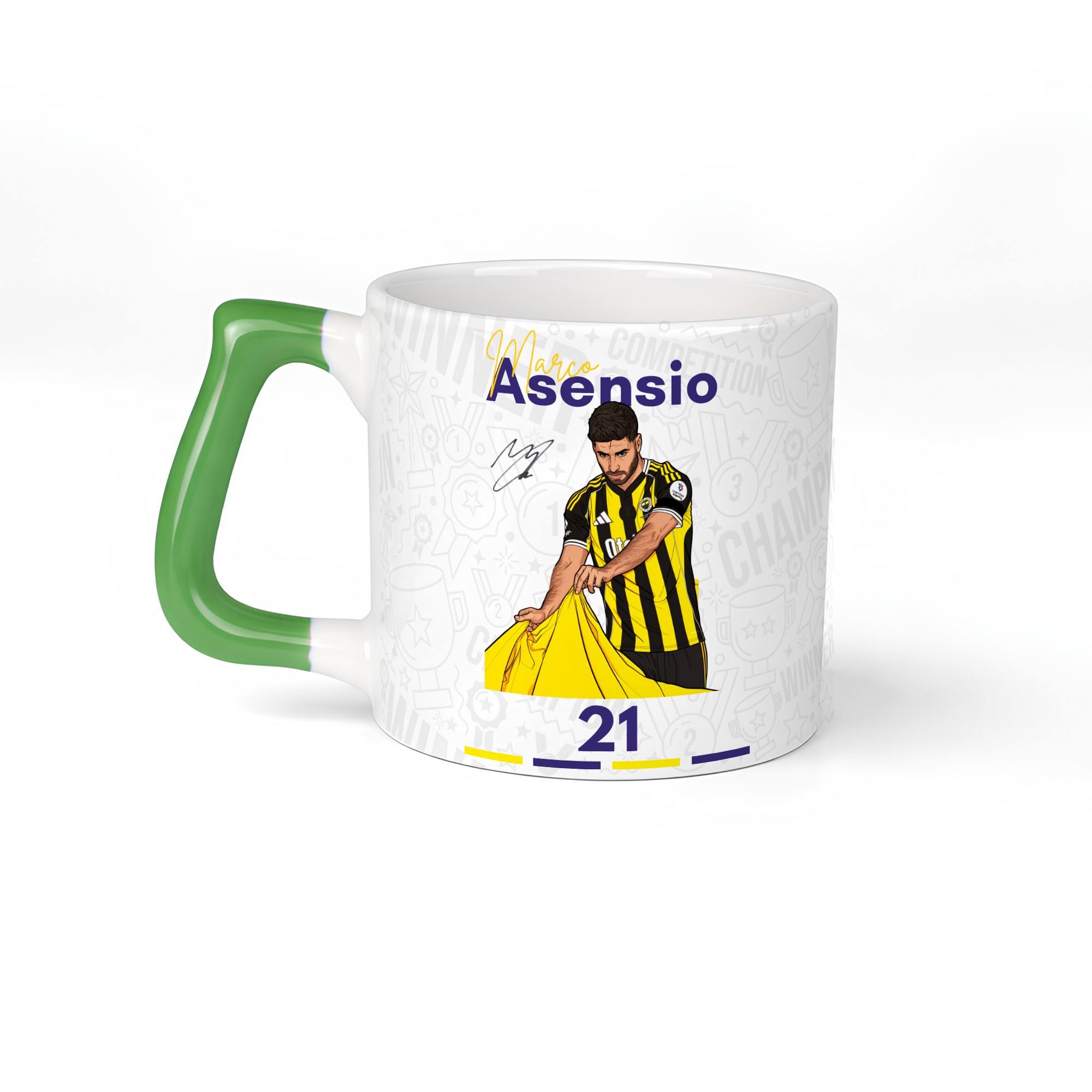 Asensio Dijital İmzalı Tasarım Kupa