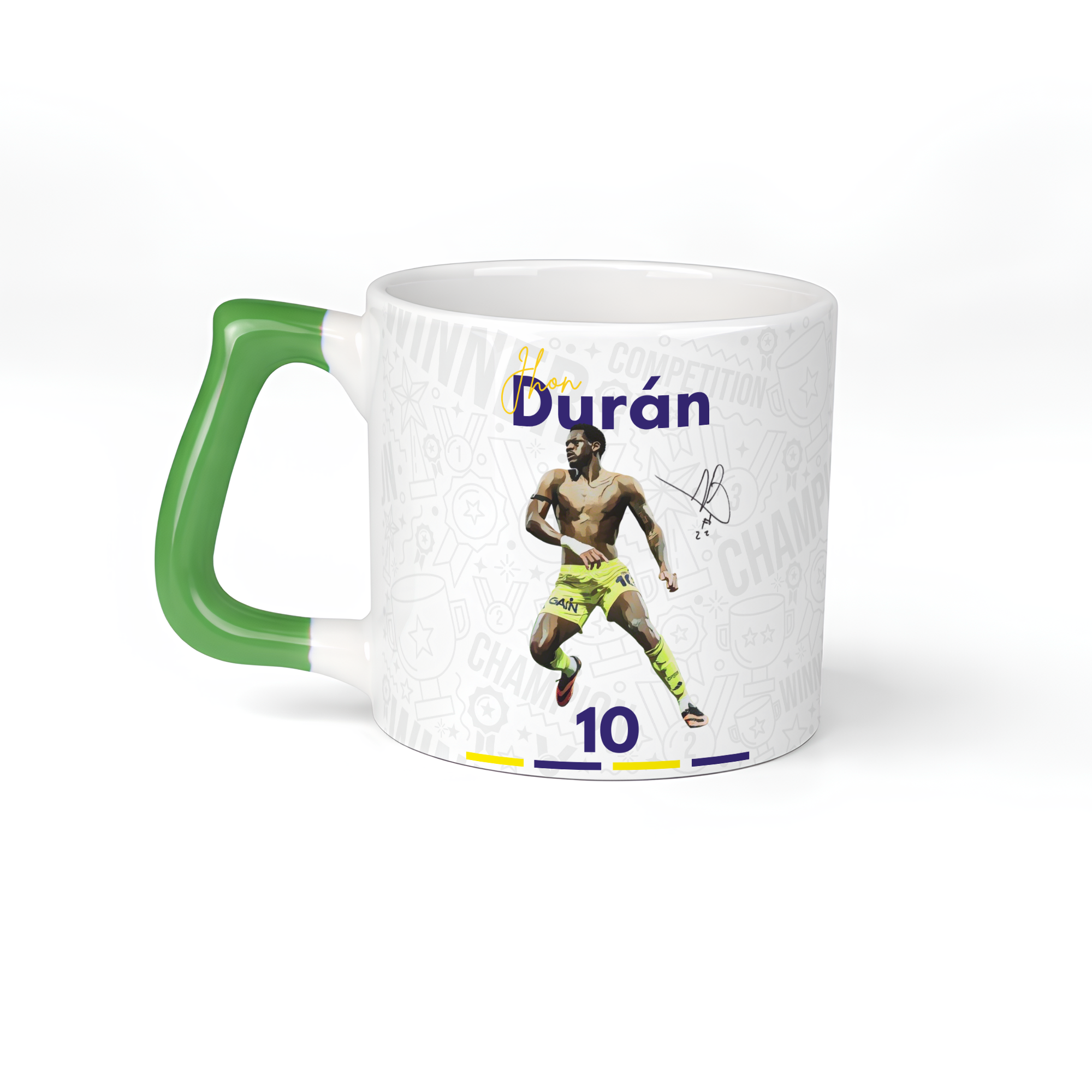 Jhon Duran Dijital İmzalı Tasarım Kupa